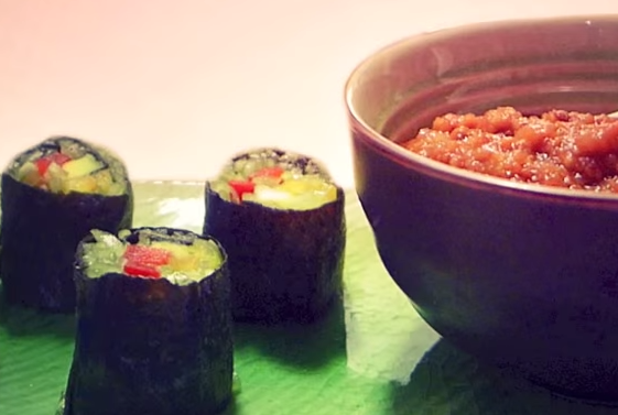Sushi 100% Fruttariano