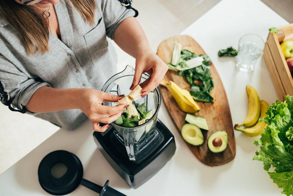 smoothie con olio di avocado