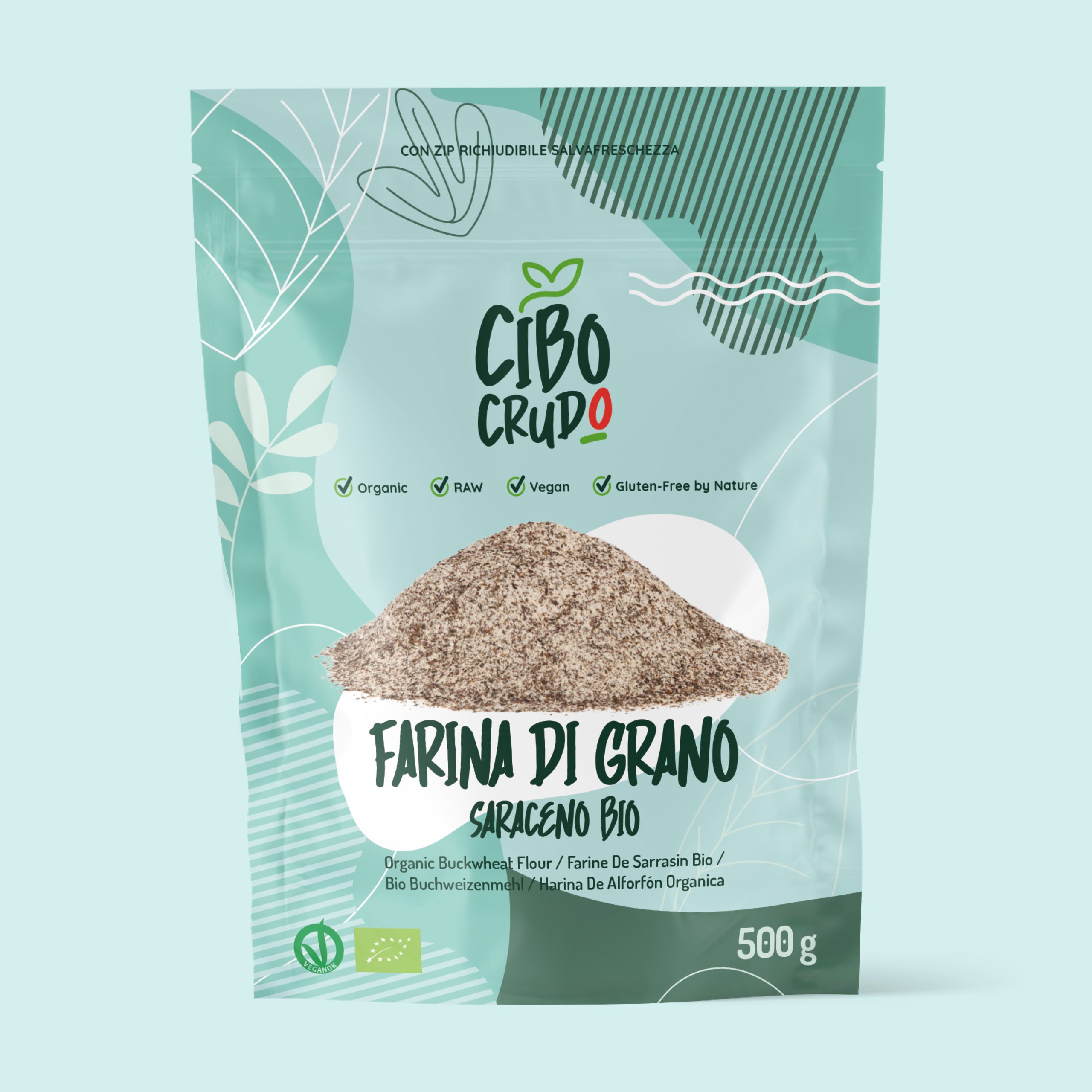 Farina di Grano Saraceno Cruda Bio