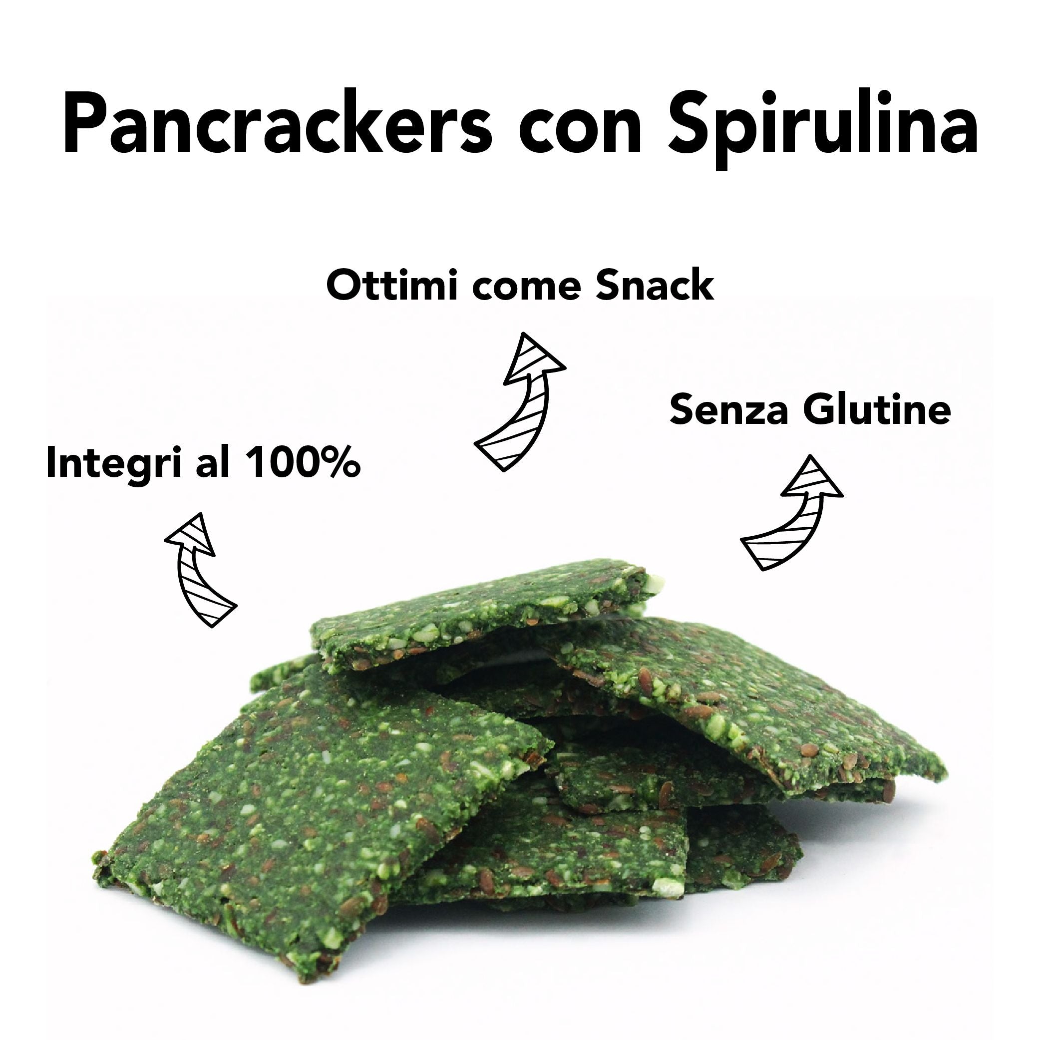 Crackers Crudi Di Grano Saraceno Con Spirulina Bio 4
