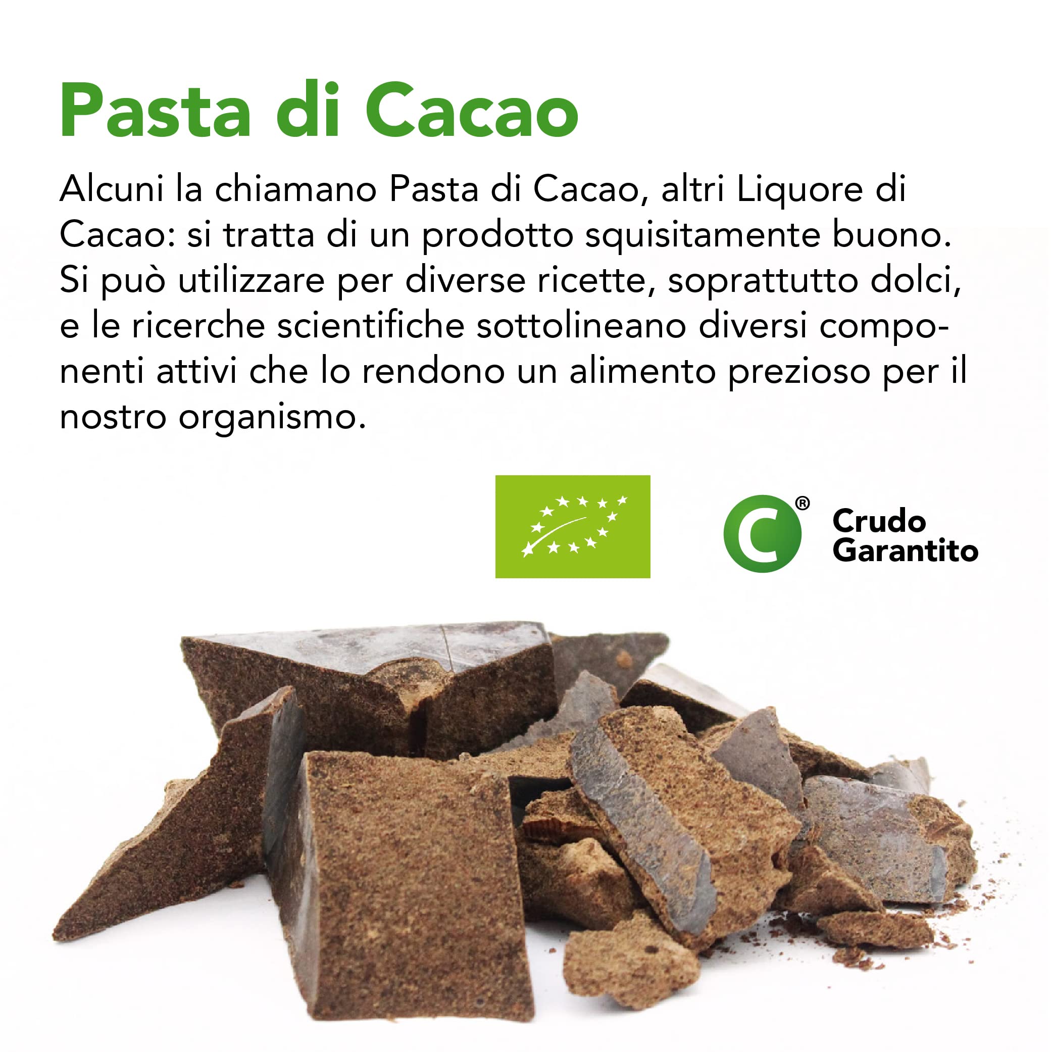 Pasta Di Cacao Intera Cruda Bio - 250g 5